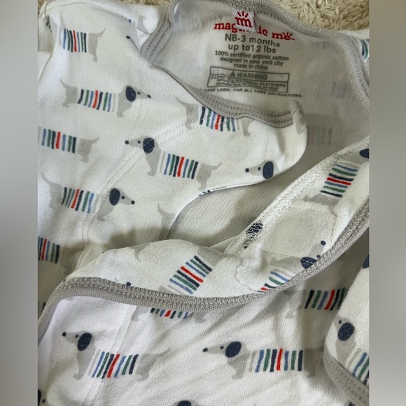 Magnetic Me Pajama Gown Dog Dachshund Print - Picture 5 of 6